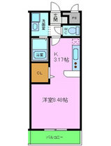 和泉市賃貸/アンプルール光明池間取り