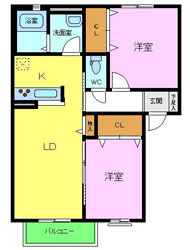 堺区神石市之町賃貸/(仮称)シャーメゾン中江邸間取り