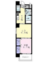 大阪市賃貸不動産/ブランカあびこ間取り