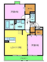堺市賃貸/ボナール・シャルト間取り