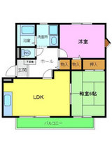 堺市賃貸/ブラウンヒルズ東山間取り