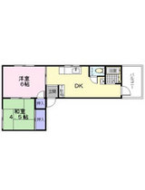 堺市北花田賃貸不動産/花田マンション間取り