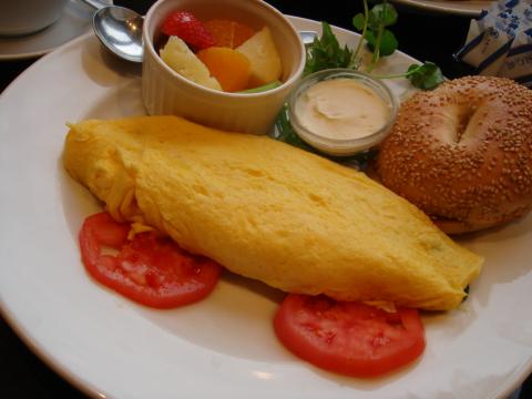 WeST PArK CaFE オムレツ