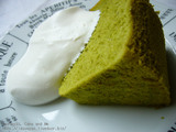 抹茶シフォンケーキ