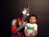 ウルトラマンとの初めての記念写真