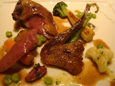 Pigeonneau roti