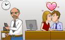 Office kiss