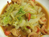 ダイエットレシピ エビと白菜の旨みひたし
