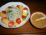 低カロリーダイエットレシピアゲ中華サラダ1