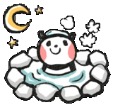 子宝温泉のパンダ