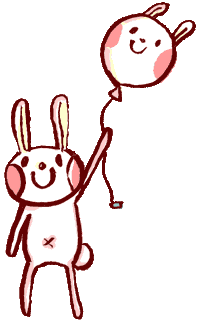 風船うさぎ