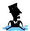 へこむ
