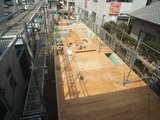 土台敷き