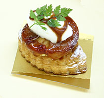 リンゴのケーキ