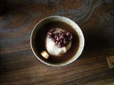 そばがきぜんざい