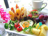 ハートの目玉焼き