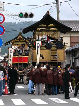 秋の大祭 辻廻し
