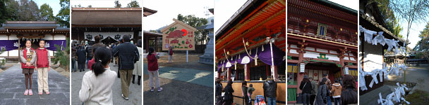 初詣に行った神社