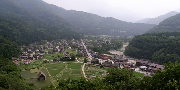 白川郷遠望
