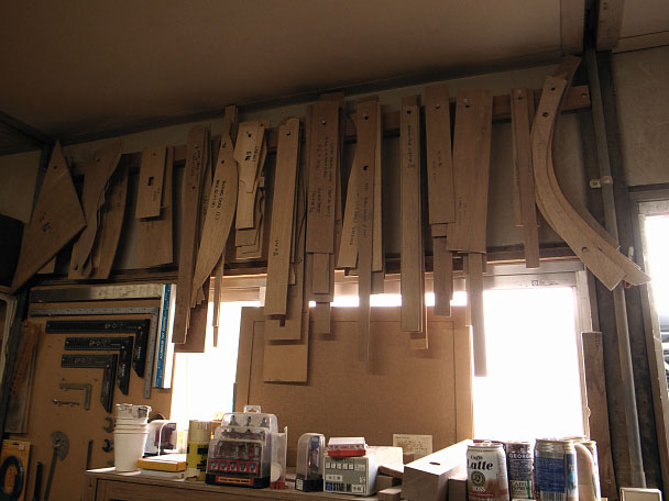 家具の型板