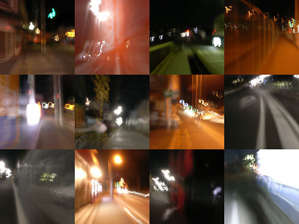 夜の光