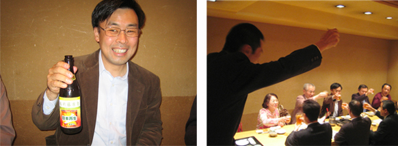 藤原塾生は再生ビールです