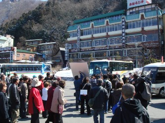 テレビ撮影現場
