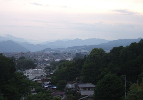 丹沢の山々