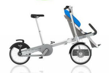 子供乗せ自転車が