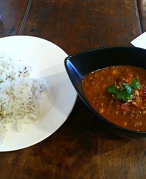 キーマカレーいただきます!