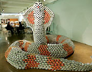 空き缶アート