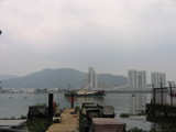 ponte16の向こうは珠海?