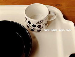 iittala white tray+black paratiisi+black teema