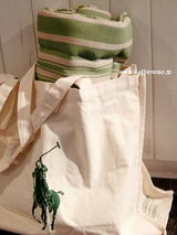 harry barker hemp stripe bed roll 