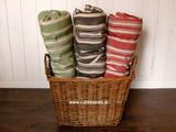harry barker hemp stripe bed roll