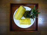 パイナップル試食