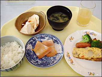 朝食バイキング