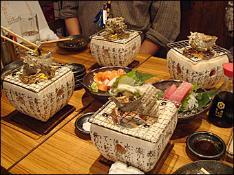 さざえの壺焼