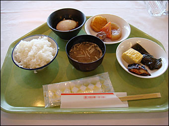 Breakfast at the hotel