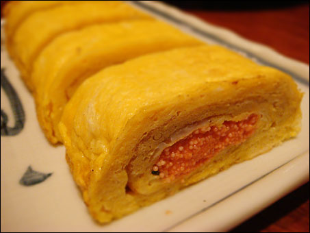 Mentaiko Rolled Egg