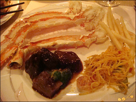 Crabs and Ox Tongue