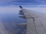 シベリアを抜けやっとデンマーク上空、高度を下げる