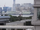 飛行機からも、見えたガンダムが再び