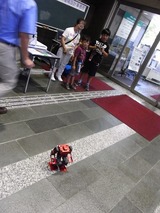 TINYWAVEの体験操縦は子供達に人気があった