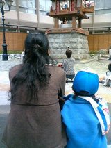 息子と電車に