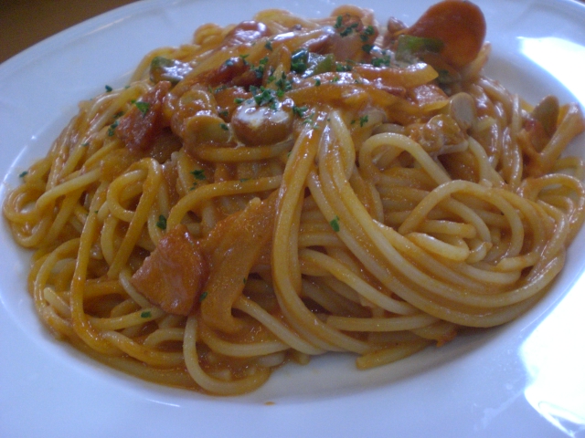 ピクニックのナポリタン