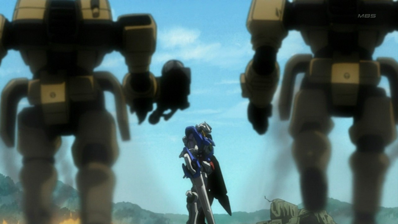 エクシア「ちょ こっちくんな」