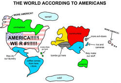 アメリカ人の世界観