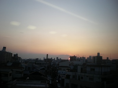 夕焼け