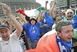 Italy fans